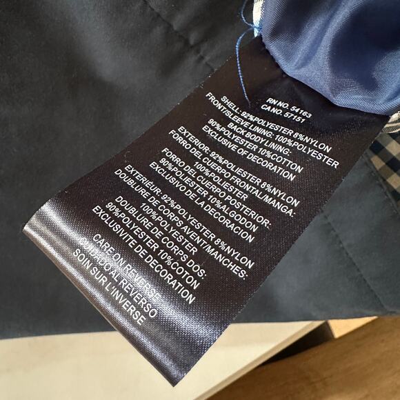 TOMMY HILFIGER | Mens Soft Shell Full Zip Jacket $175 NEW Size M Navy Normcore - Picture 11 of 13